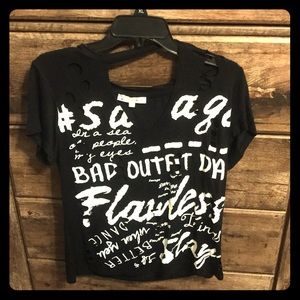 Black Graffiti shirt